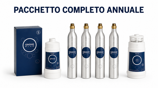 Pacchetto Completo Annuale: Filtro S + Kit CO2 + Kit Pulizia