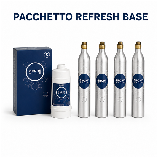 Refresh Base: Filtro S + Kit CO2 (4 bombole)